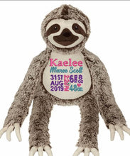 Silveno The Sloth Teddy