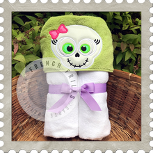 Skeleton Boy/Girl Hooded Towel
