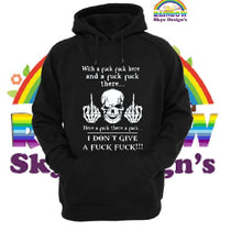 Skull Swear  with a F$@!% Hoodie