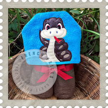 Snake Hooded Towel