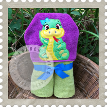 Snake Hooded Towel