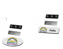 Sublimation personalised Name Tag