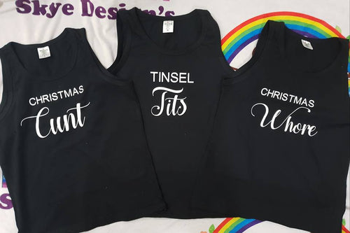 Tinsel Christmas Womens Set