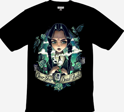 Wednesday over your dead body T-shirt